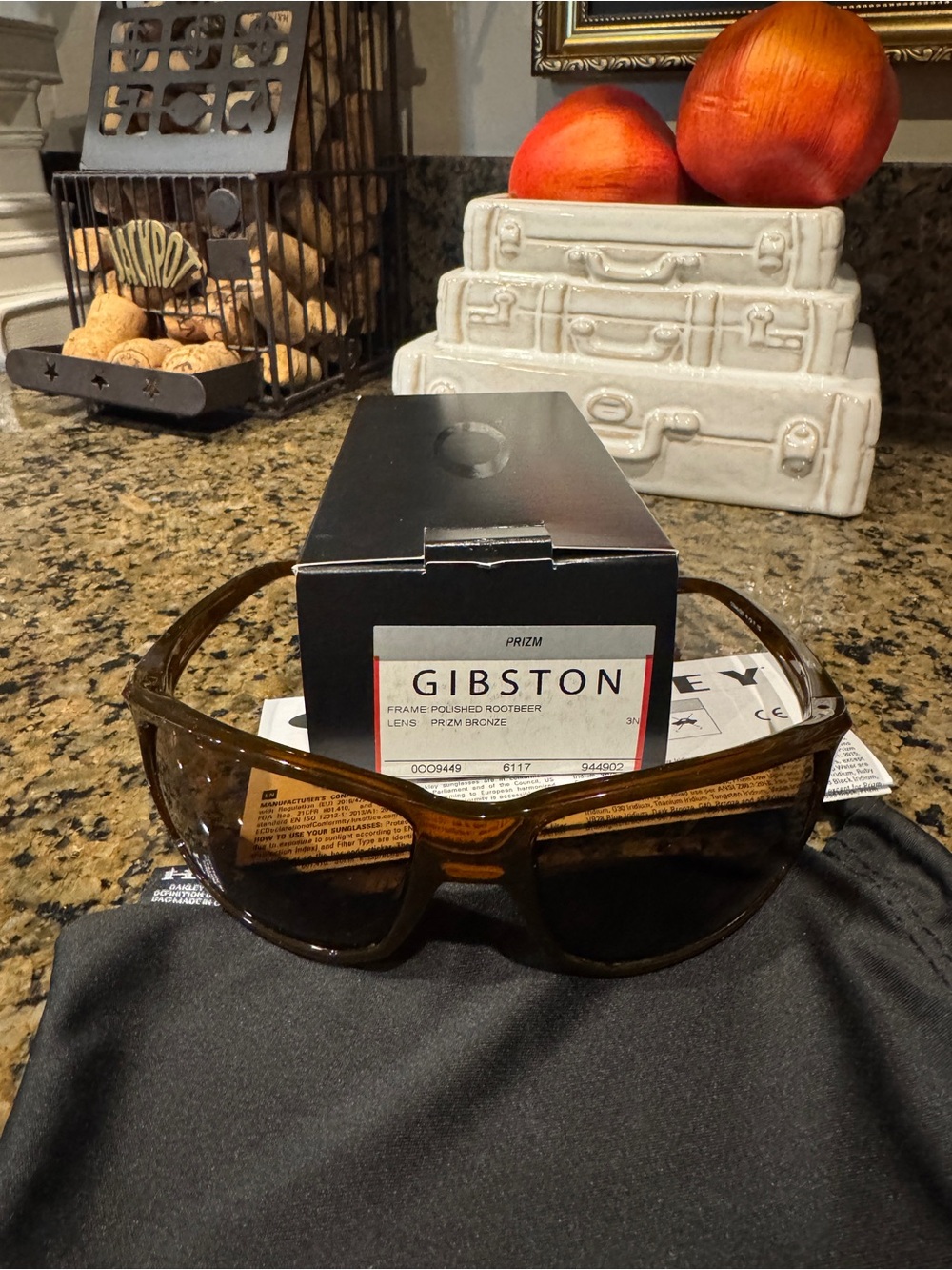 Oakley Gibston Prizm Sunglasses in Brown